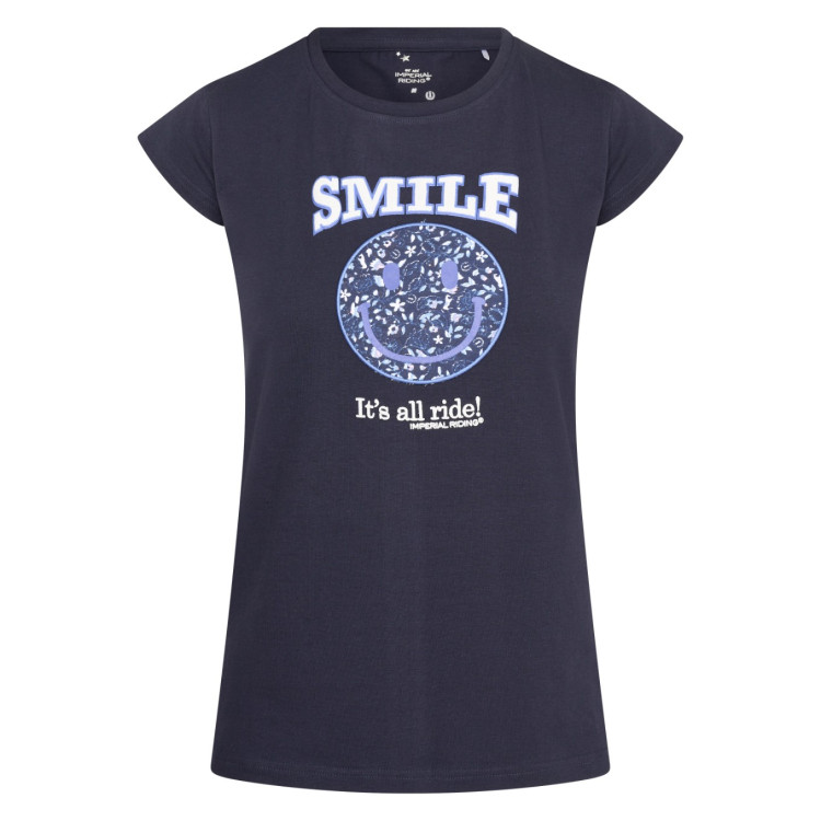 T-shirt Imperial Riding Smiley Fiori