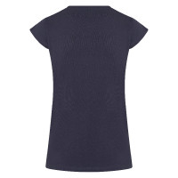 T-shirt Imperial Riding Smiley Fiori Blu navy T-shirt Imperial Riding Smiley Fiori Blu navy