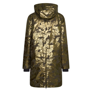 Giacca anorak lunga Imperial Riding Dalia Oliva scura Verde Giacca anorak lunga Imperial Riding Dalia Oliva scura Verde