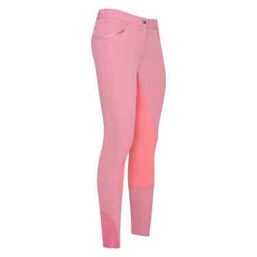 Pantaloni da equitazione Imperial Riding El Capone Full Polvere rosa