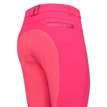 Pantaloni da equitazione Imperial Riding El Capone Full Rosa brillante