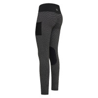Leggings da equitazione Imperial Riding Diamond Bubble Kneegrip Nero Leggings da equitazione Imperial Riding Diamond Bubble Kneegrip Nero