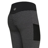 Leggings da equitazione Imperial Riding Diamond Bubble Kneegrip Nero Leggings da equitazione Imperial Riding Diamond Bubble Kneegrip Nero