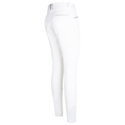Pantaloni da equitazione Imperial Riding El Capone FullGrip Bianco