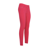 Pantaloni da equitazione Imperial Riding El Capone FullGrip Tango Rosso