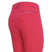 Pantaloni da equitazione Imperial Riding El Capone FullGrip Tango Rosso