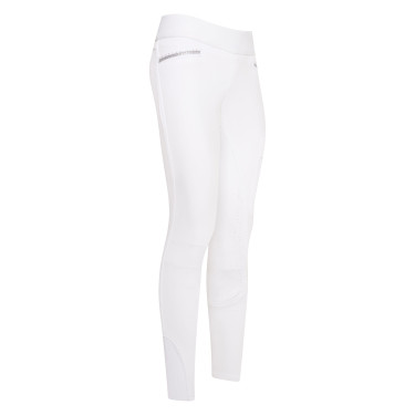 Leggings da equitazione Imperial Riding El Capone FullGrip Bianco
