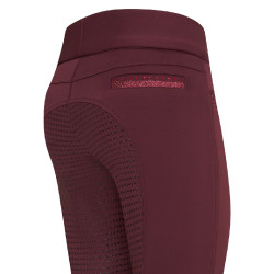 Legging d'équitation Imperial Riding El Capone FullGrip Bordeaux
