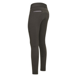 Leggings da equitazione Imperial Riding El Capone FullGrip Grigio scuro