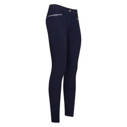 Pantaloni da equitazione Imperial Riding El Capone a vita alta FullGrip Blu navy