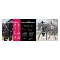 Sottosella da lavoro Imperial Riding Nova Nero / riflettente Sottosella da lavoro Imperial Riding Nova Nero / riflettente