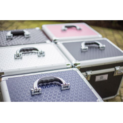 Box per la striglia Imperial Riding Shiny Blu navy