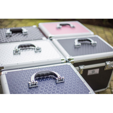 Box per la striglia Imperial Riding Shiny Blu navy