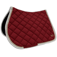 Tappeto da salto ostacoli Fontainebleau T de T Bordeaux / bianco Tappeto da salto ostacoli Fontainebleau T de T Bordeaux / bianco