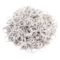 Elastici per trecce Horze Bianco