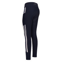 Pantaloni da equitazione HV Polo Alexia FullGrip Blu navy
