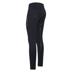 Leggings da equitazione HV Polo Luci FullGrip Blu navy