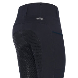 Leggings da equitazione HV Polo Luci FullGrip Blu navy