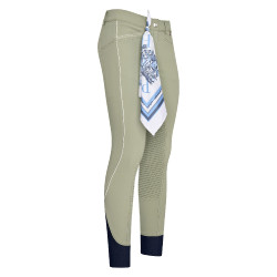 Pantaloni da equitazione HV Polo Catatrina FullGrip Olio verde