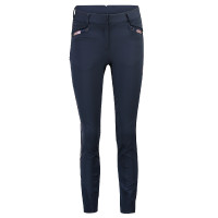 Pantaloni da equitazione HV Polo Cecile FullGrip Blu navy
