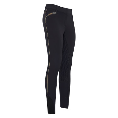 Pantaloni da equitazione HV Polo Cecile FullGrip Nero Pantaloni da equitazione HV Polo Cecile FullGrip Nero