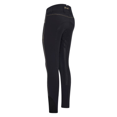 Pantaloni da equitazione HV Polo Cecile FullGrip Nero Pantaloni da equitazione HV Polo Cecile FullGrip Nero