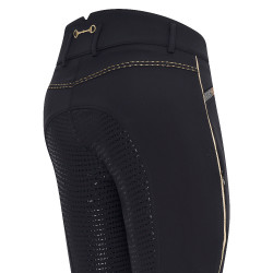 Pantaloni da equitazione HV Polo Cecile FullGrip Nero Pantaloni da equitazione HV Polo Cecile FullGrip Nero