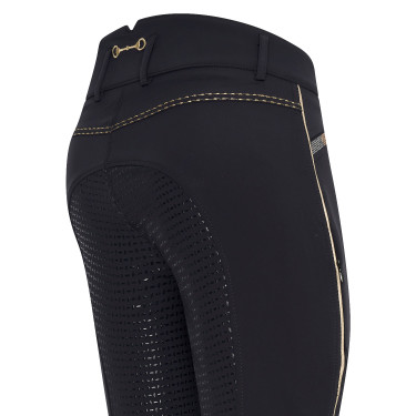 Pantaloni da equitazione HV Polo Cecile FullGrip Nero Pantaloni da equitazione HV Polo Cecile FullGrip Nero
