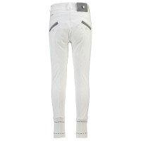 Pantaloni da equitazione HV Polo James Boys FullGrip Bianco Pantaloni da equitazione HV Polo James Boys FullGrip Bianco