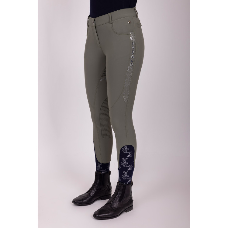 Pantaloni da equitazione HV Polo Marijn Palm Springs FullGrip Pantaloni da equitazione HV Polo Marijn Palm Springs FullGrip