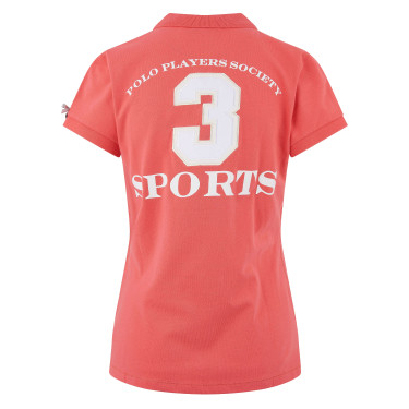 Polo Favouritas EQ HV Polo Corallo brillante Arancione