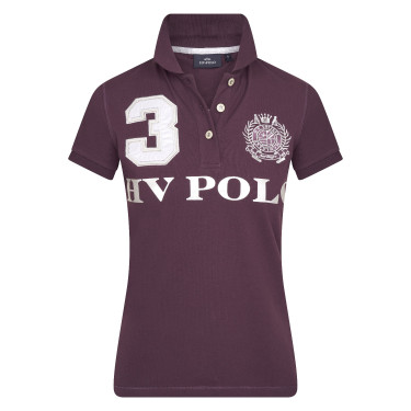 Polo Favouritas EQ HV Polo Prugna / argento Bordeaux