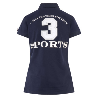 Polo Favouritas EQ HV Polo Marino / argento Blu