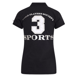 Polo Favouritas EQ HV Polo Nero argento