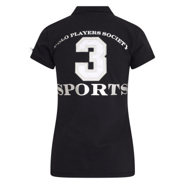 Polo Favouritas EQ HV Polo Nero argento