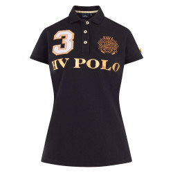Polo Favouritas EQ HV Polo Oro nero / rosa