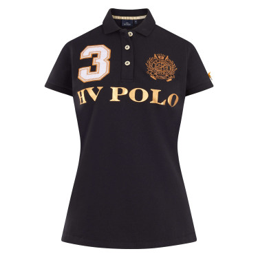 Polo Favouritas EQ HV Polo Oro nero / rosa