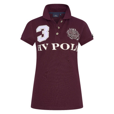 Polo Favouritas EQ HV Polo Bacca scura Rosso