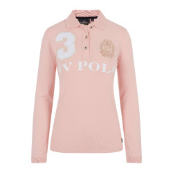 Polo Favouritas EQ a maniche lunghe HV Polo Rosa dolce