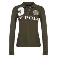 Polo Favouritas EQ a maniche lunghe HV Polo Fiamma Rosso Polo Favouritas EQ a maniche lunghe HV Polo Fiamma Rosso