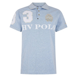Polo Favouritas M. EQ HV Polo LightBleu melange Blu