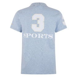 Polo Favouritas M. EQ HV Polo LightBleu melange Blu