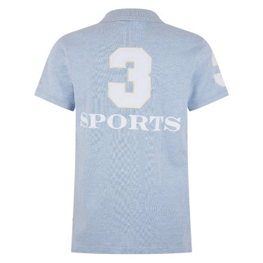 Polo Favouritas M. EQ HV Polo LightBleu melange Blu