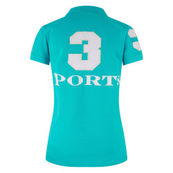 Polo Favouritas M. EQ HV Polo Blu turchese