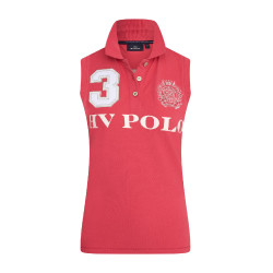 Polo senza maniche Favouritas HV Polo Fragola Rosso