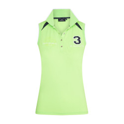 Polo senza maniche Favouritas Tech HV Polo Lime verde