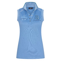 Polo senza maniche Favouritas Tech Luxury HV Polo Riviera blu