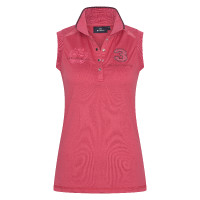 Polo senza maniche Favouritas Tech Luxury HV Polo Fragola Rosso