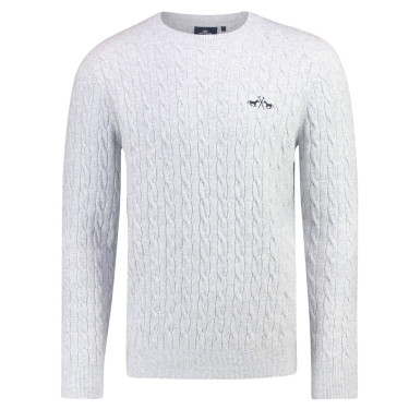 Maglione intrecciato uomo HV Polo Classy