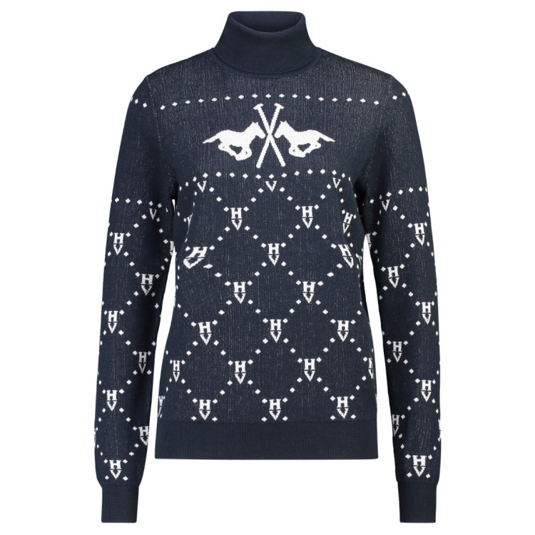 Maglione jacquard HV Polo Cecile